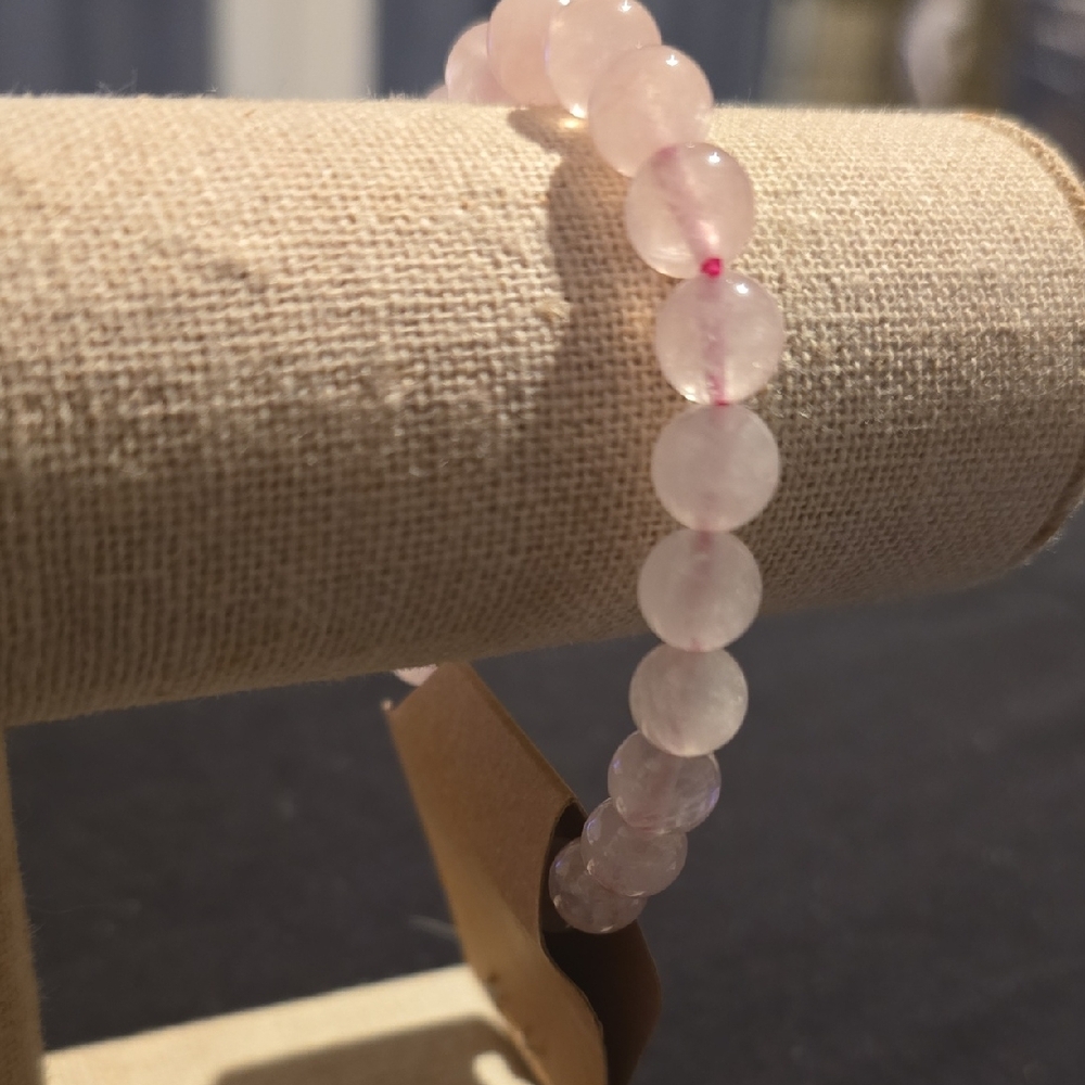 COPY - Elegant Pink Beaded Bracelet